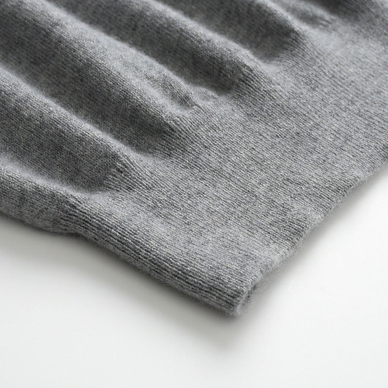 Men's Premium Collection: 100% Ordos Cashmere Half Zip Mock Neck Jumper (3 colours)