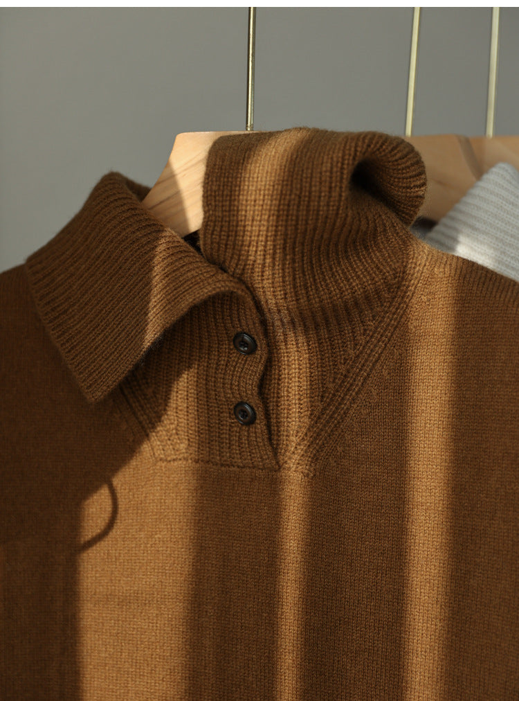 Wool Collar Vest