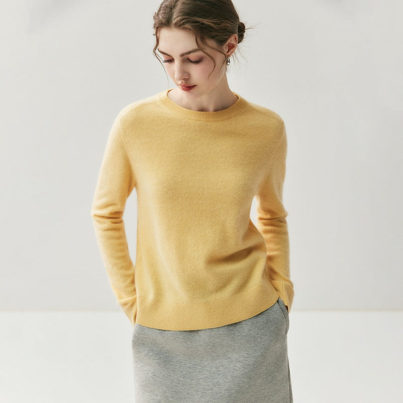 Cashmere and wool Crew Neck Jumper