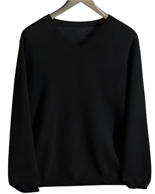 Audrie Men: 100% Cashmere V Neck Jumper