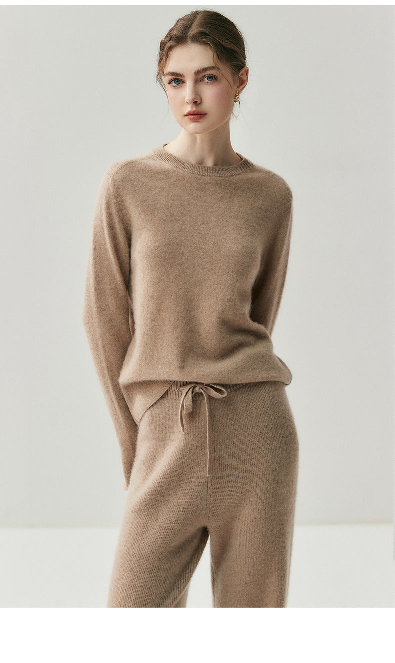 Cashmere and wool Crew Neck Jumper