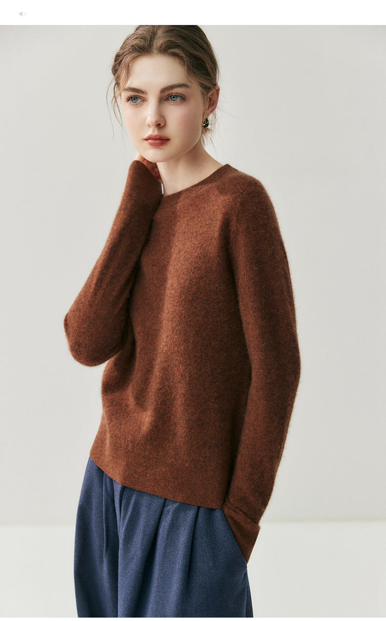 Cashmere and wool Crew Neck Jumper
