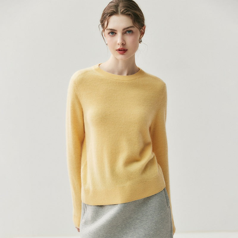 Cashmere and wool Crew Neck Jumper