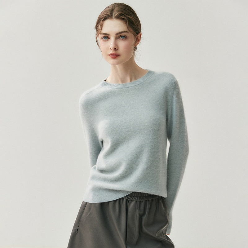 Cashmere and wool Crew Neck Jumper