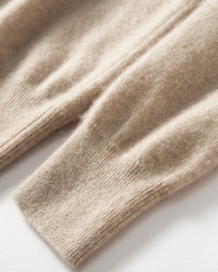 Men's Classic Collection: Ultra-fine 100% Cashmere and Wool Blend V-Neck Jumper (9 colours)