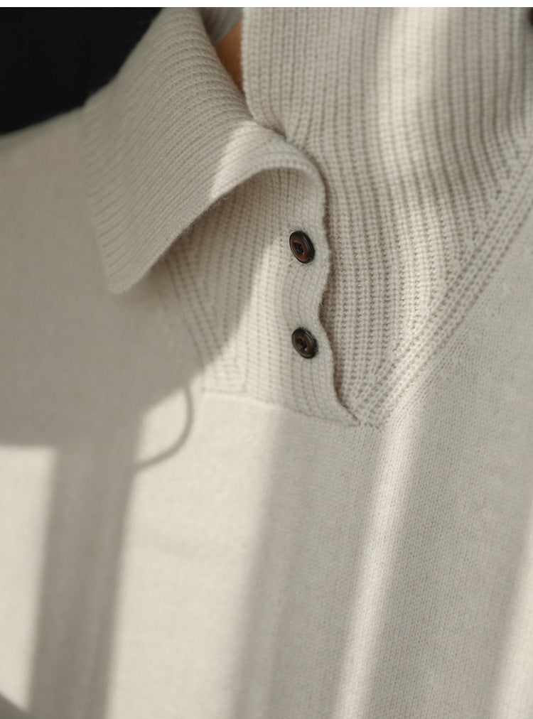 Wool Collar Vest