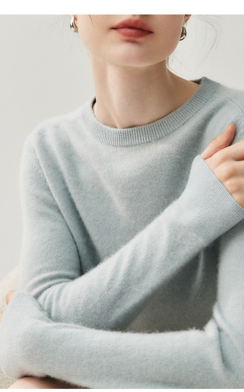 Cashmere and wool Crew Neck Jumper