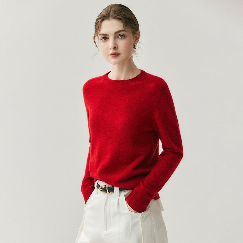 Cashmere and wool Crew Neck Jumper