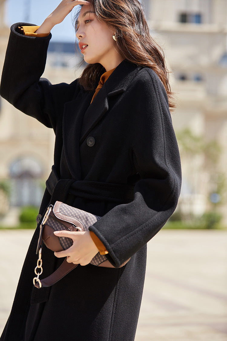 Audrie Women: Iconic 100% Wool Coat