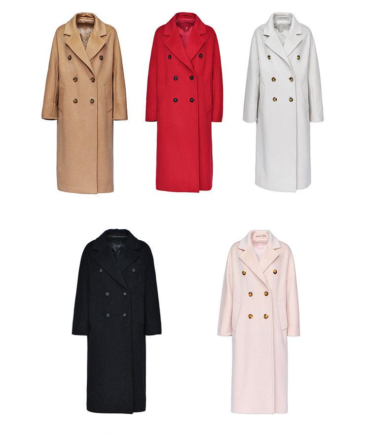 Audrie Women: Iconic 100% Wool Coat