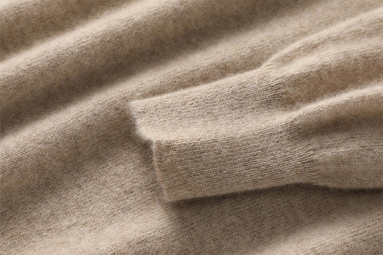 Women's All-Time-Favourite Collection: 100% Alxa Baby Cashmere-Wool Blend Turtleneck Jumper