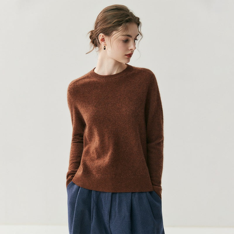 Cashmere and wool Crew Neck Jumper