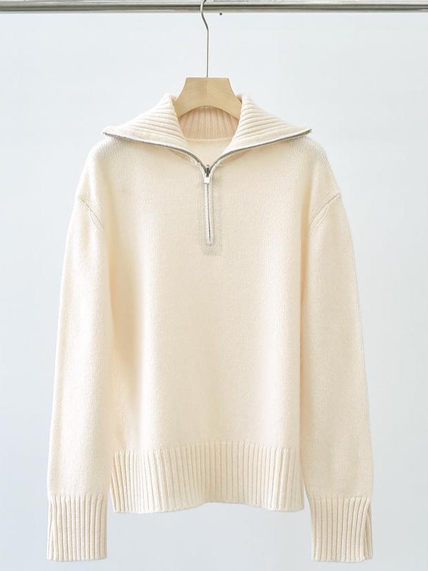 Audrie Women: Premium 100% Cashmere Pullover Jumper