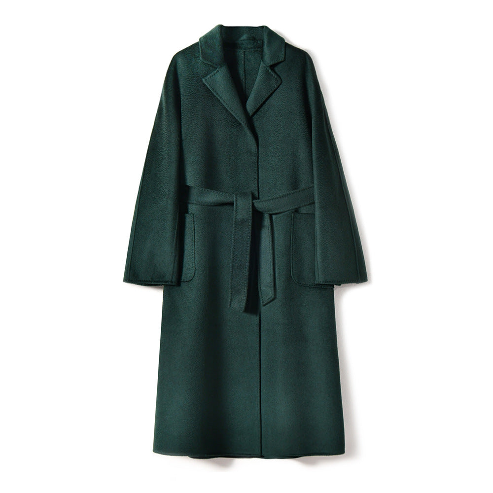 Audrie Women: 100% Cashmere-Wool Blend Iconic Coat