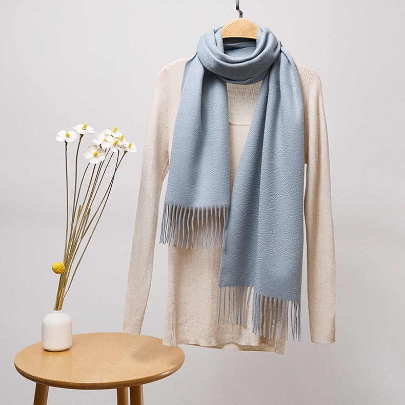 Audrie: 100% Cashmere Luxury Scarf - 42 Colour Options