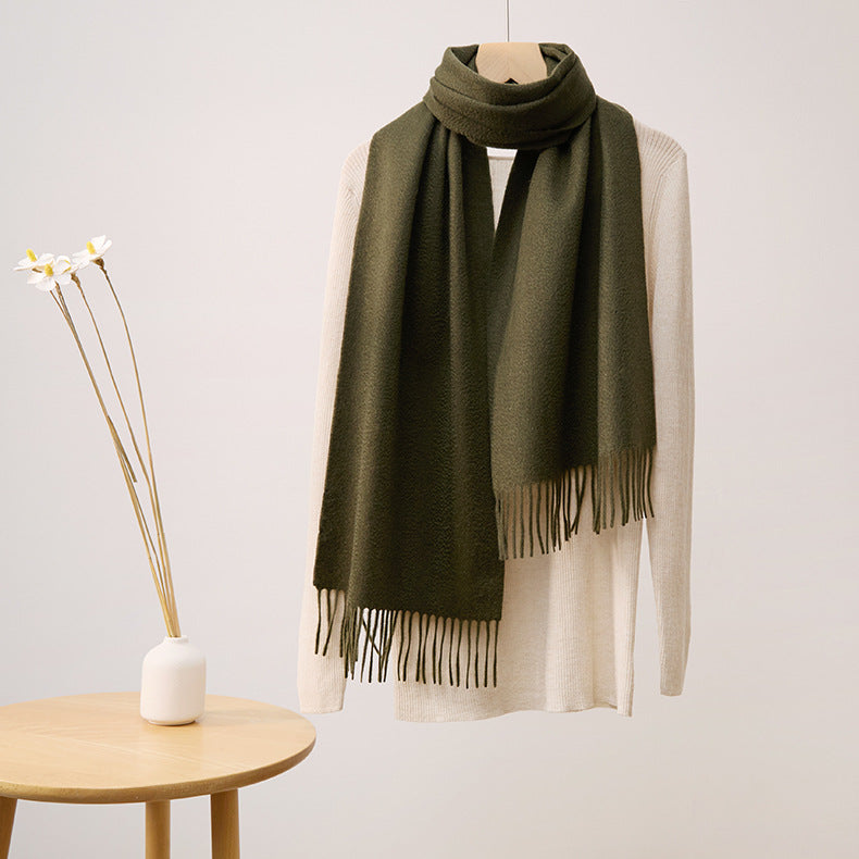 Audrie: 100% Cashmere Luxury Scarf - 42 Colour Options