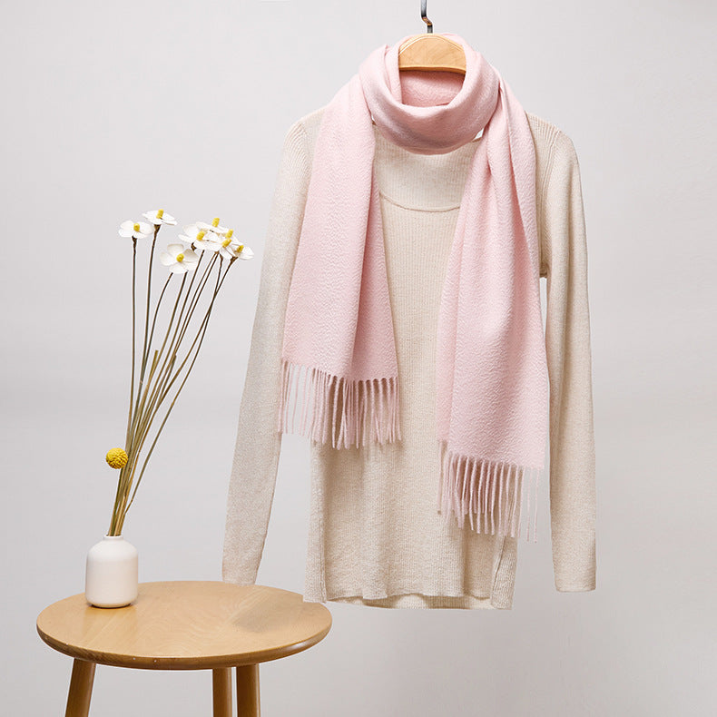 Audrie: 100% Cashmere Luxury Scarf - 42 Colour Options