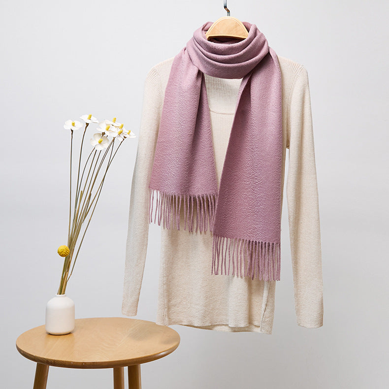 Audrie: 100% Cashmere Luxury Scarf - 42 Colour Options