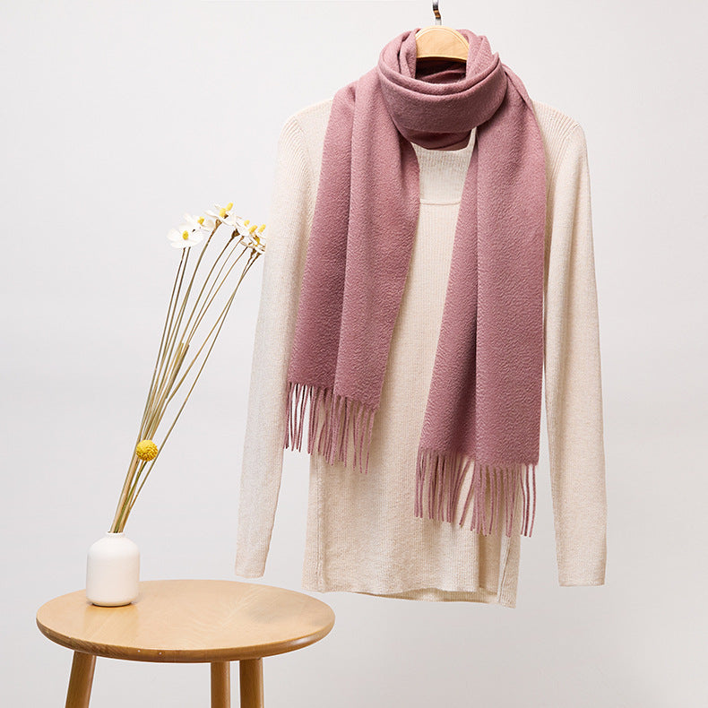 Audrie: 100% Cashmere Luxury Scarf - 42 Colour Options