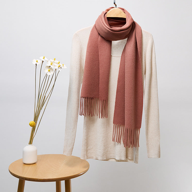 Audrie: 100% Cashmere Luxury Scarf - 42 Colour Options