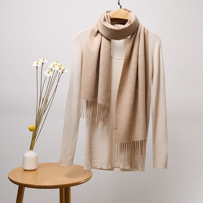 Audrie: 100% Cashmere Luxury Scarf - 42 Colour Options