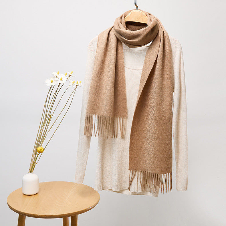 Audrie: 100% Cashmere Luxury Scarf - 42 Colour Options