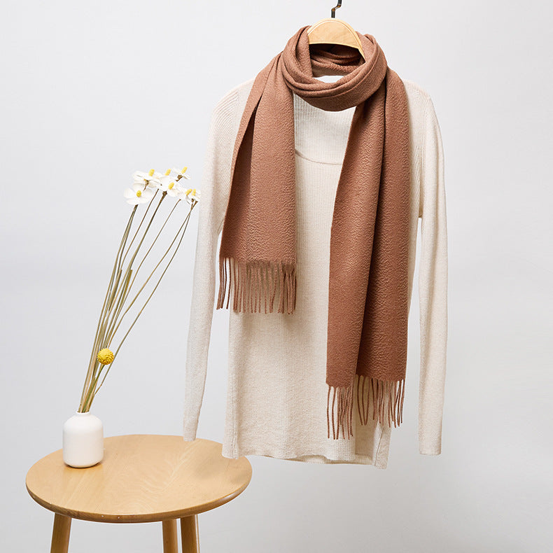 Audrie: 100% Cashmere Luxury Scarf - 42 Colour Options