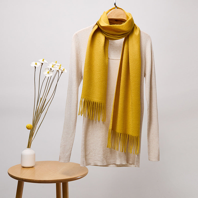 Audrie: 100% Cashmere Luxury Scarf - 42 Colour Options